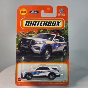 2023 Matchbox Ford Police Interceptor Utility #36/100 Paramedic MOC